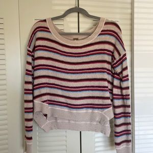 Free People Beach Road Trip Striped Sweater